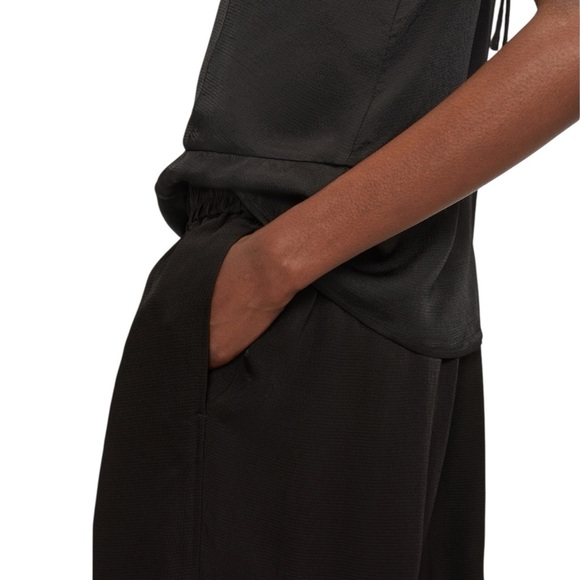 Everlane The Satin Pull-On Pant w/ Pockets. Black Size XS #1638 - Picture 5 of 11